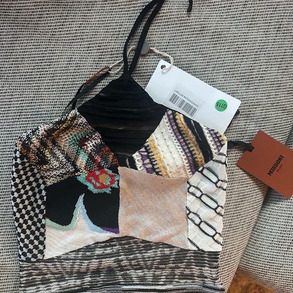 Italian crop top Missoni - Picture 2 of 4